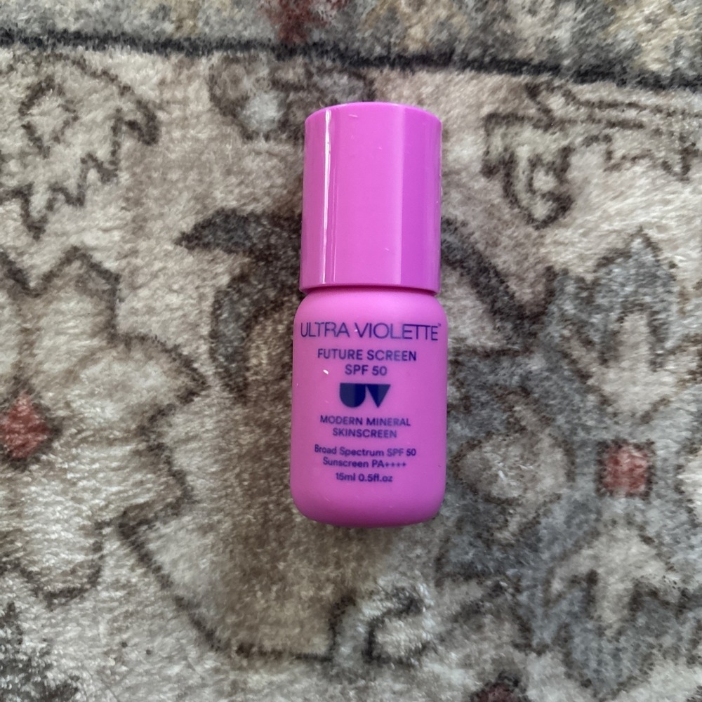 NEW Ultra Violette Future Screen SPF50 Modern Mineral Sunscreen MiNI 15ml/0.5oz
